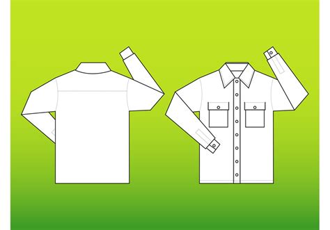 Shirt Vector Template - Download Free Vector Art, Stock Graphics & Images