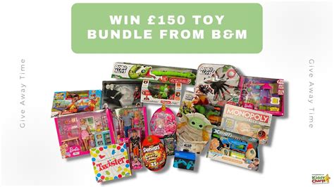 WIN a B&M toy bundle worth over £150