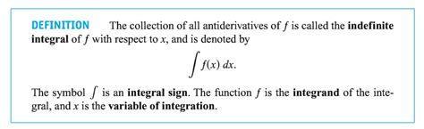 calculus - Antiderivatives and the indefinite integral - Mathematics ...