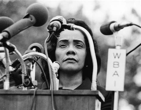 Coretta Scott King by Hulton Archive