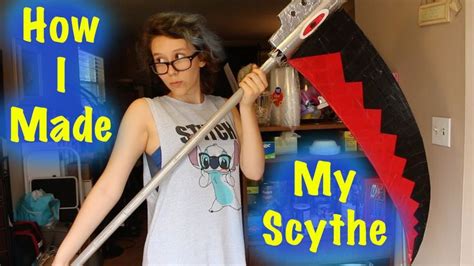 How I Made My Soul Eater Scythe for $20! | Soul eater scythe, Soul ...