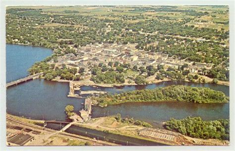 Little Falls Minnesota MN Aerial View | eBay | Little falls minnesota ...