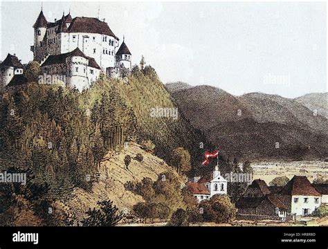 Velenje Castle 1860 Stock Photo - Alamy