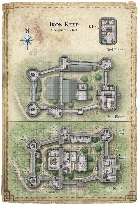 D&D Beyond | Dungeon maps, Fantasy map, Map layout