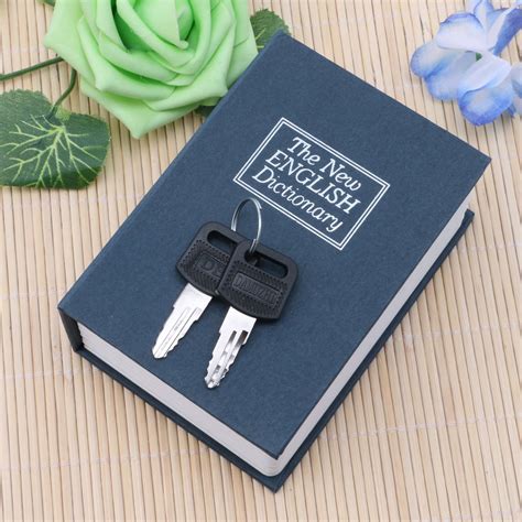 BYDOT Mini Home Security Dictionary Book Safe Cash Jewelry Storage for Key Lock Box Ho - Walmart.com