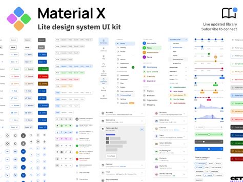 Material-X design system | Figma