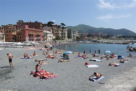 Beaches of Genoa (coast of Genoa). Beach holidays in Genoa