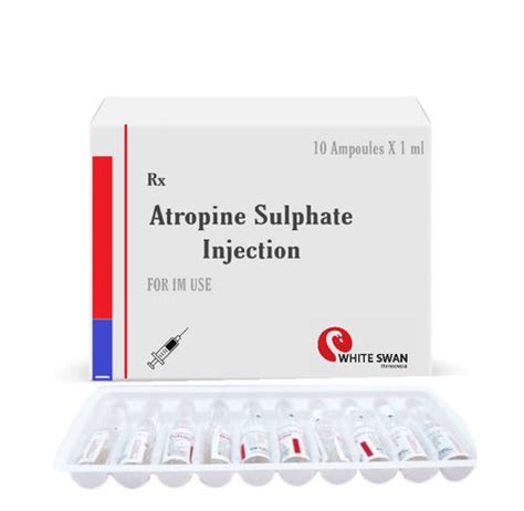 Atropine Injection General Medicines at Best Price in Surat | White ...