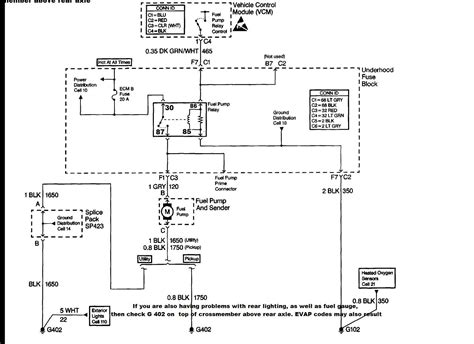 Fuel Pump Wiring Diagram For 2000 Chevy Blazer Fuel Diagram Chevy Pump ...