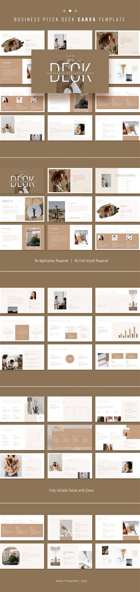 Canva Pitch Deck Templates