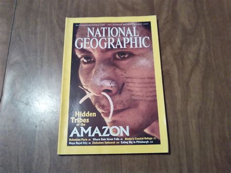 National Geographic August 2003 Vol. 204 No. 2 Amazon Tribes, Atacama ...