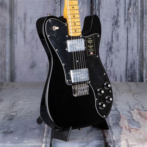 Fender American Vintage II 1975 Telecaster Deluxe, Black | For Sale | Replay Guitar Exchange