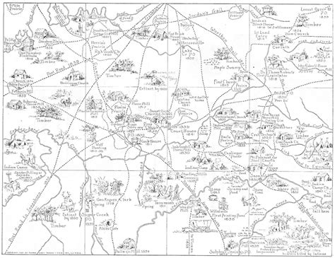 Williamson County Illinois Centennial Pioneer Map | Williamson County ...