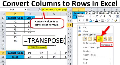 How to switch Rows and Columns in an Excel Chart