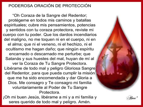 2 Oración De Protección A La Sangre De Cristo 2k23 - institutefor ...