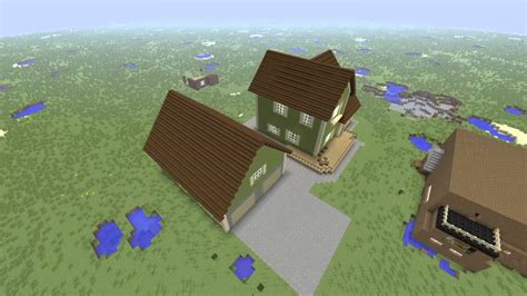 Built my own House (IRL) on Minecraft! - YouTube