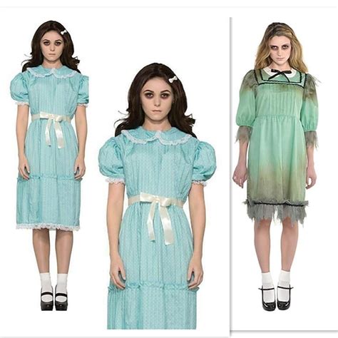 The Shining Ghost Twins Cosplay Costume Masquerade Kid's Adults' Women ...