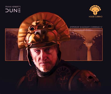 House Corrino: Padishah Emperor Shaddam Corrino IV | Dune art, Dune, Dune characters