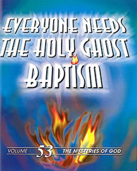 Everyone Needs the Holy Ghost Baptism - Ernest Angley Ministries