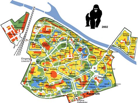 Map of Zoo Berlin - 2002