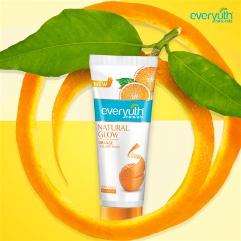 Get glowing skin with an Orange Peel face mask