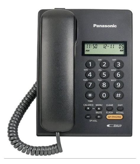 Buy Panasonic Kx-Ts62 Corded Landline Phone With Caller Id Online at ...