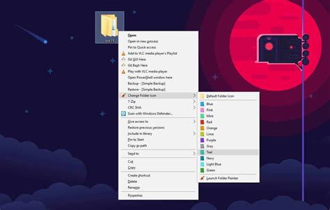 How to change folder icon colors on Windows 10