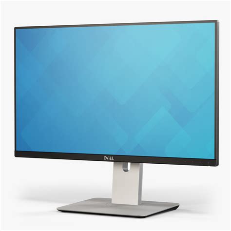 dell ultrasharp u2414h monitor 3d obj