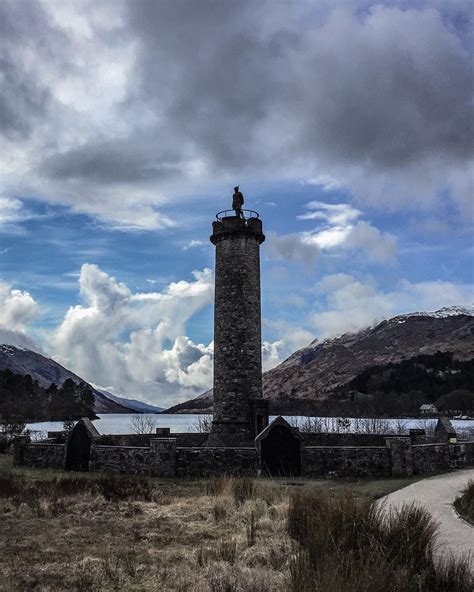 MyInstaScotland’s Instagram post: “Glenfinnan Monument, Loch Shiel. . Glenfinnan Monument was ...