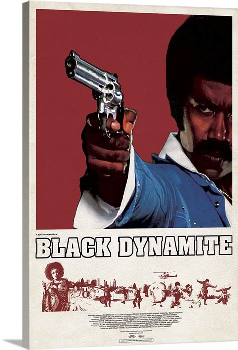 Black Dynamite - Movie Poster Wall Art, Canvas Prints, Framed Prints ...