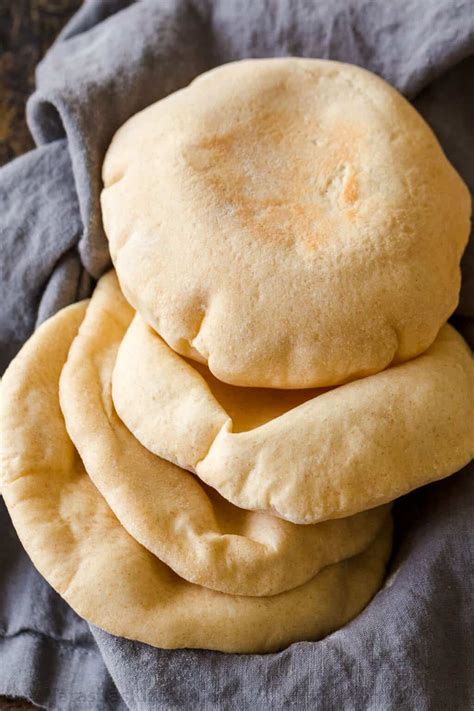 Pita Bread Recipe (Oven or Stovetop) - NatashasKitchen.com