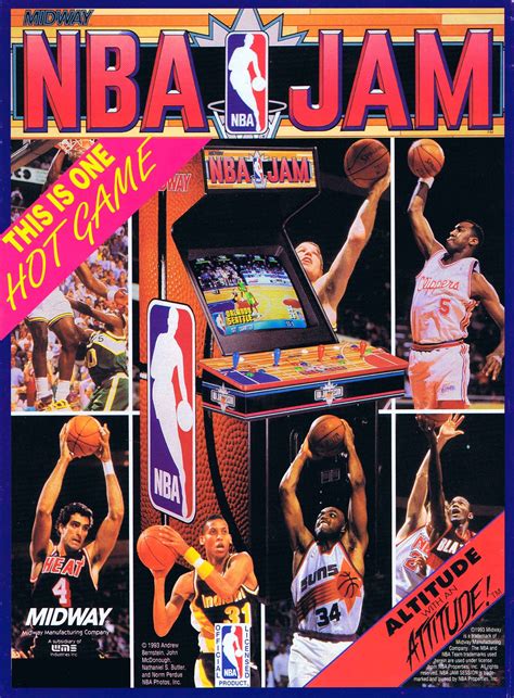 NBA Jam Ad. Vintage Video Games, Classic Video Games, Retro Video Games ...