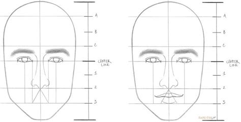 How to draw a face in 8 steps | RapidFireArt