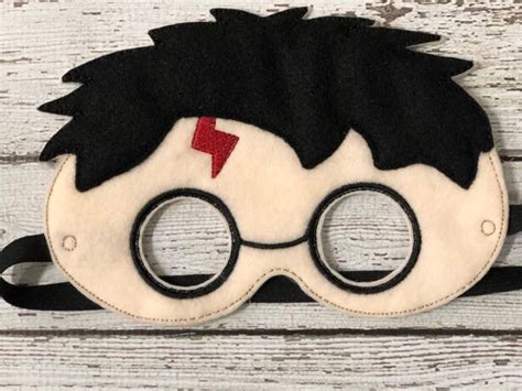 Harry Potter Inspired Mask Harry Potter Mask Harry Potter | Etsy | Felt halloween, Felt mask, Mask