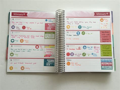 Planning using the Horizontal Erin Condren Life Planner (52 Planners in ...