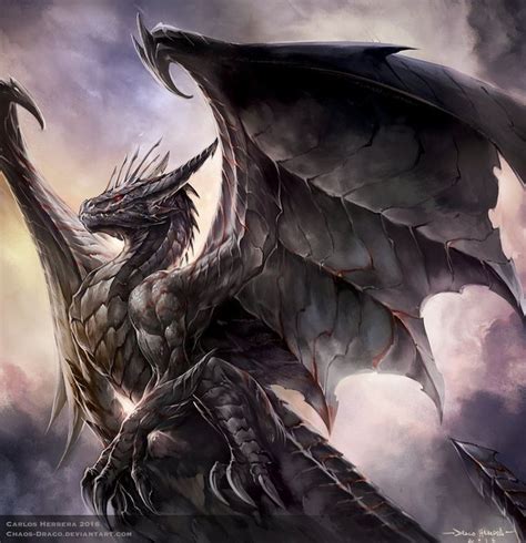 Niel Greywing comission work by Chaos-Draco on DeviantArt | Dragon pictures, Dragon artwork ...