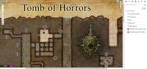 D&D Tomb of Horrors (Tales from the Yawning Portal) | Roll20 ...