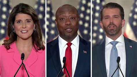 Speakers from night 1 of the 2020 Republican National Convention ...