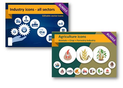 industry and agriculture icons ppt - Blog - Creative Presentations Ideas