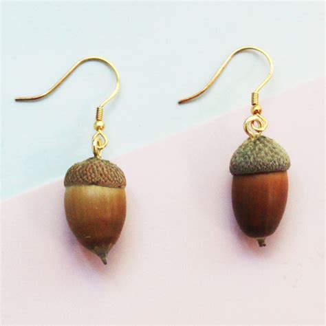 Real Acorn Earrings– The Cottagecore