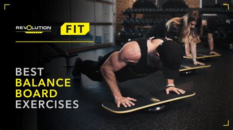 Best Fitness Balance Board Exercises - REVBALANCE