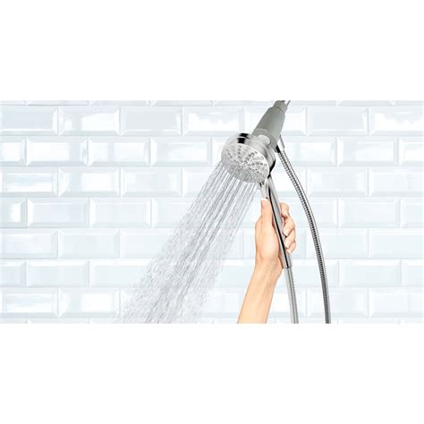 Moen Magnetix Engage Chrome 3.5-in Round Handheld Shower Head 1.75 GPM 26100EP at Lowes.com