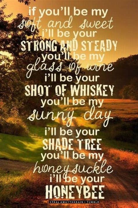 Country Song Lyric Quotes About Love - LYRICSD