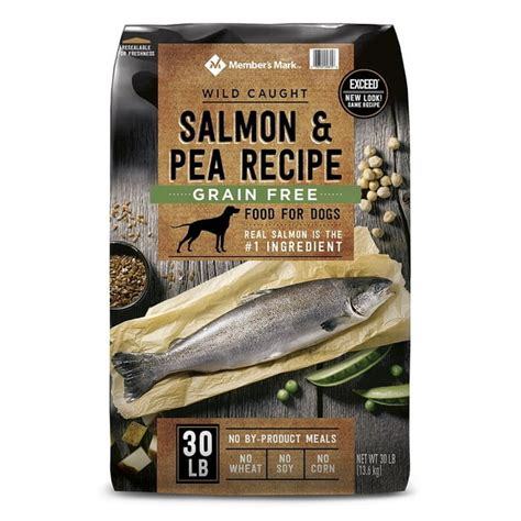 Member's Mark Exceed Dog Food, Alaskan Salmon & Pea, 30 Lb - Walmart.com - Walmart.com