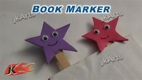 DIY Easy Book Marker | JK Arts 257 - YouTube