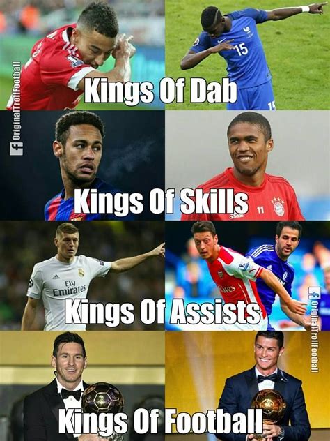 “Messi and Ronaldo ” | Soccer memes, Funny soccer memes, Soccer funny