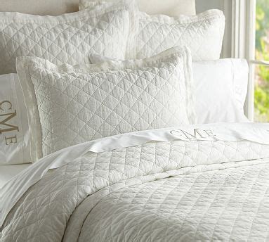 17 Best images about White Quilted PIllow Shams on Pinterest | Canon, Quilt sets and Euro pillows