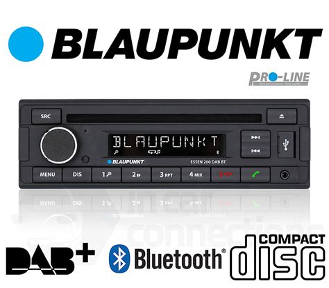 Blaupunkt Essen 200 DAB BT in car DAB radio CD player with bluetooth USB MP3 AUX input.