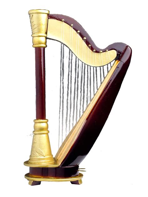 Harp 18 Note w Case Music Box Replica Musical Instrument : Amazon.in ...