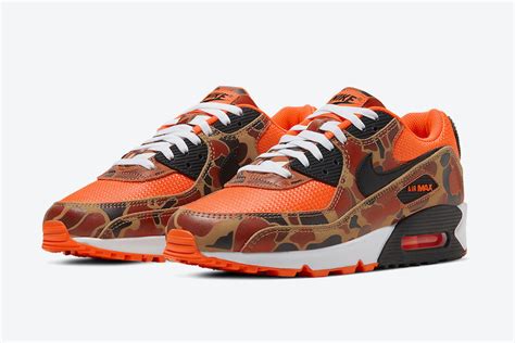 Nike Air Max 90 Orange Camo CW4039-800 Release Date - SBD